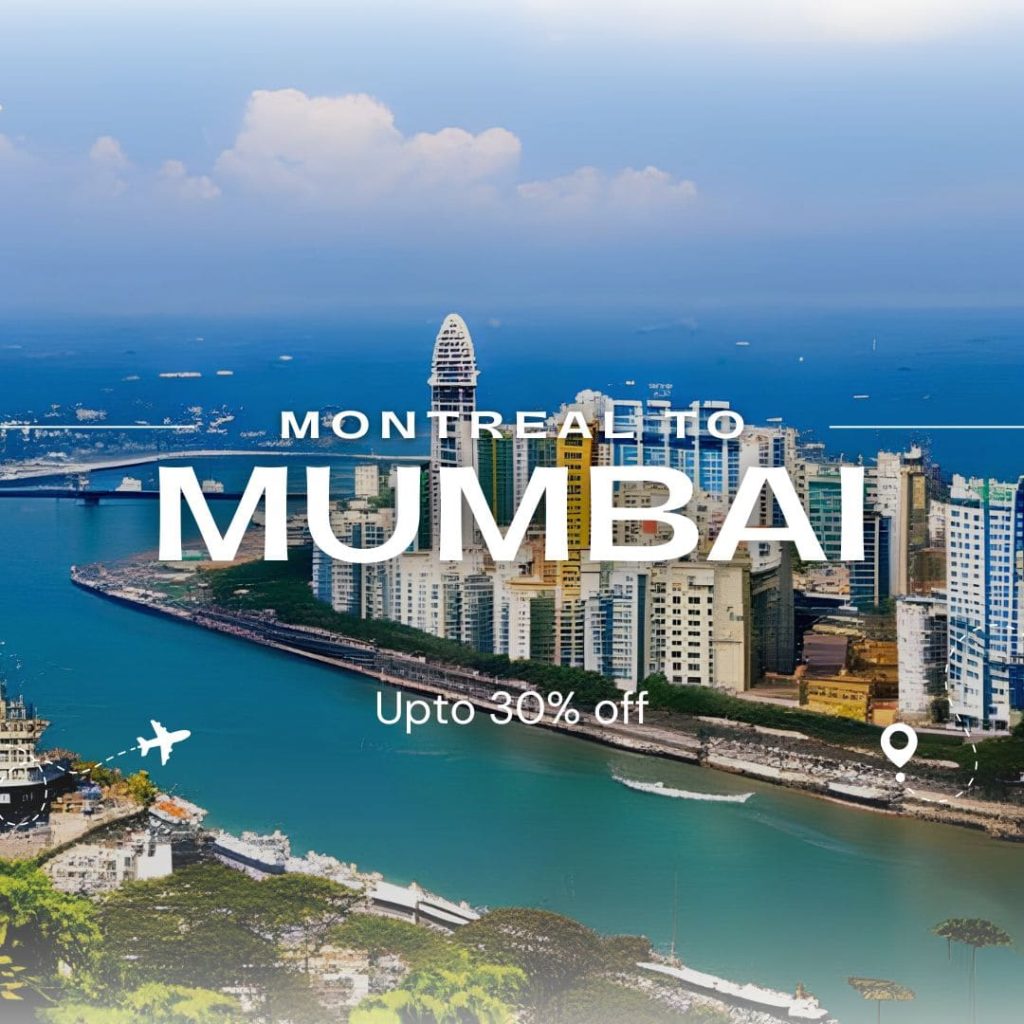 montreal to mumbai