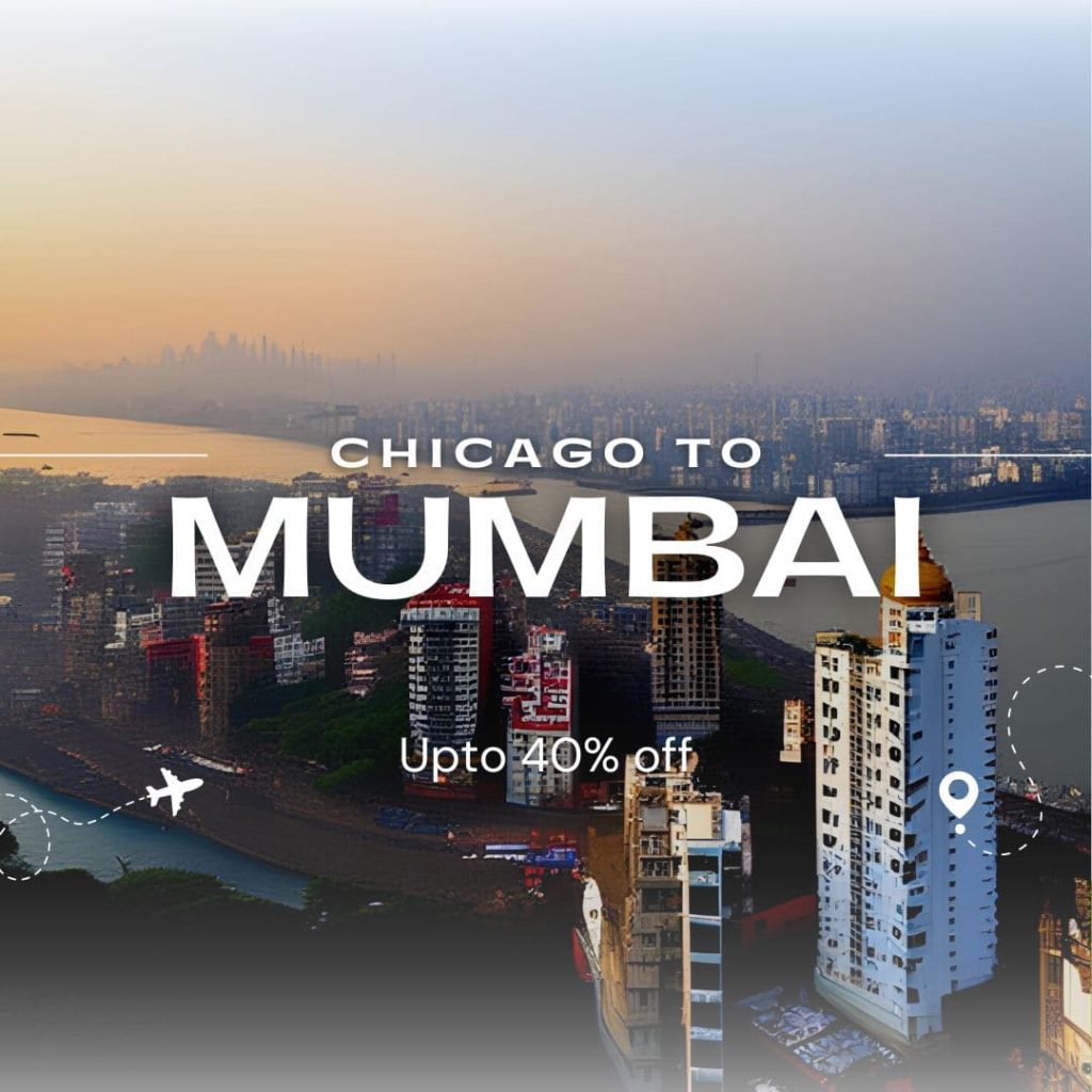 chicago to mumbai